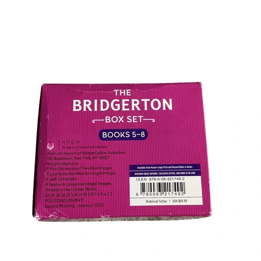 Bridgerton Book Set 5 through 8 by Julia Quinn - Picture 6 of 6